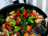 Chicken and Vegetable Stir Fry {& Irish Country Cooking Cookbook Giveaway}