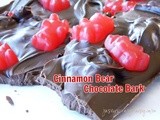 Cinnamon Bear Chocolate Bark {Just like chocolate covered cinnamon bears, only better!}