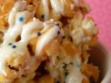 Frosted Cake Batter Caramel Corn