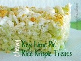 Key Lime Pie Rice Krispie Treats