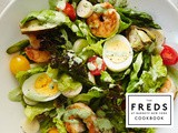 Palm Beach Shrimp Salad with Green Goddess Dressing (Cookbook Giveaway)