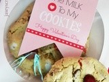 You Are The Milk to My Cookies Valentine with Free Printable
