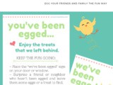 You’ve Been Egged Easter Activity Printable