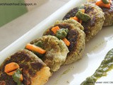 Cheesy Paneer Mint Tikki