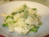 Chicken, asparagus & tarragon risotto - light, fresh and lovely