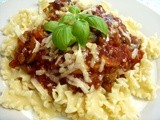 Chipotle meatballs in rich tomato sauce - definitely  spicy meatballs , mama