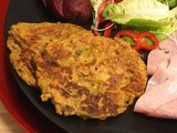 Curried Carrot & Mushroom Pancake Fritters