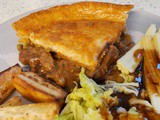 Herby lamb and pea pie