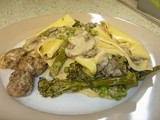 Lamb & fennel meatballs with rag pasta