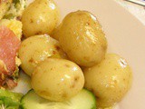 Lemony new potatoes