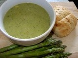 Lunchtime quick soup - Asparagus & Fenugreek