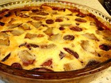 Plum & Pomegranate Clafouti