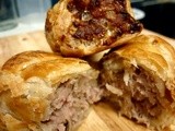 Pork, Leek & Apple Sausage Rolls of much deliciousness