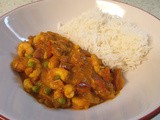 Prawn & Pineapple curry - mmmnn, fruity