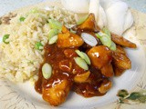 Quick barbecue orange chicken - super speedy