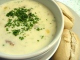 Recipe development in action : Smoked Haddock Chowder