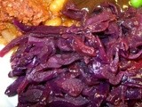 Red Cabbage with Cranberries