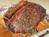 Rose Veal topside roast - super gorgeousness