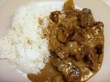 Slow cooker beef stroganoff