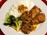 Soy Braised Chicken with leeks - gentle sweet flavours