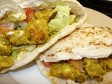 Spicy Chicken in Pitta Bread