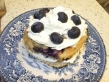 Sugar free Blueberry & Banana Muffin stack
