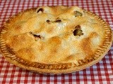 Today's dessert : Strawberry & Rhubarb Pie