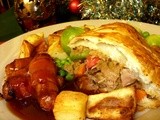 Turkey Pithivier - Christmas leftovers, dressed up for New Year's Day