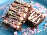 Peppermint Bark Brownies