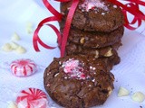 Peppermint Vs. Andes - Peppermint Bark Cookies