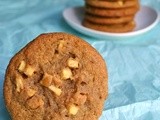 Vegan Apple Peanute Butter Cookies