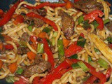 Beef stir fry