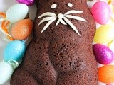 Easter Chocolate Bunny Cake