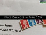 Finance Fridays - Price Changes in April 2019