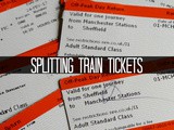 Finance Fridays – Splitting train tickets