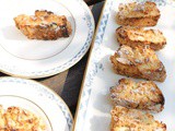 Lemon and almond biscotti