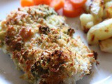 Pesto fish bake