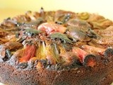 Rhubarb, Lemon and Ginger Cake