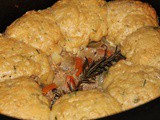 Slow Cooker Lamb Cobbler