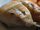 Slow cooker 'roast' chicken and gravy