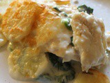 Smoked Haddock Florentine Bake