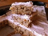 Apple Butterscotch Brownies with Browned Butter Frosting