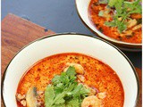 Authentic Tom Yum Soup Recipe with Chicken and Prawns