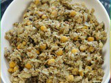 Cabbage Dal Pepper Fry | Simple South Indian Cabbage and chana dal thoran recipe