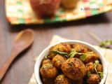 Chettinad potato fry recipe | Baby potato roast