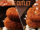 Crispy Vegetable cutlet recipe