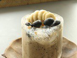 Easy Overnight Oats recipe | How to Make Deliciously Creamy Blueberry Banana Overnight Oats
