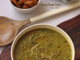 Green Gram curry recipe | Cherupayar curry