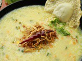 High Protein Chicken Congee Recipe Indian Style | Easy Healthy Comfort Food Kanji