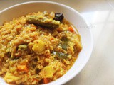 Hotel style sambar sadham | Sambar Sadam recipe